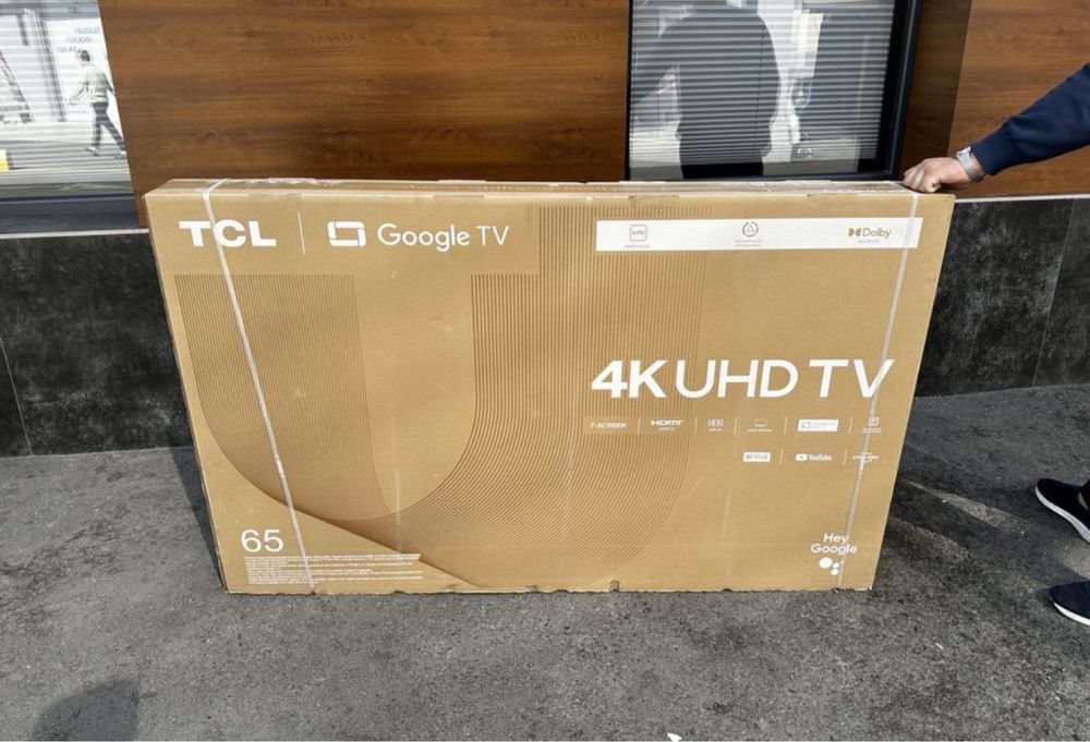 Телевизор TCL 65 V6C 4K Smart TV со склада скидка Доставка бесплатно