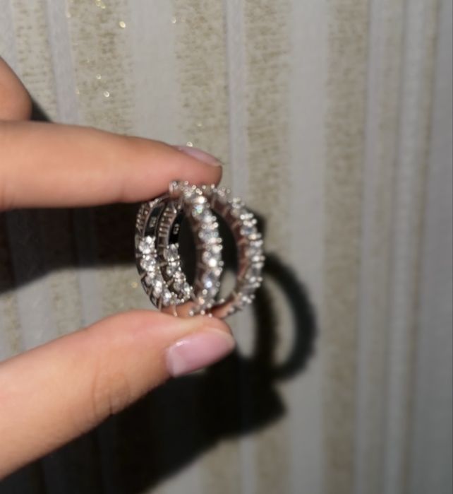 Серьги серебро 925