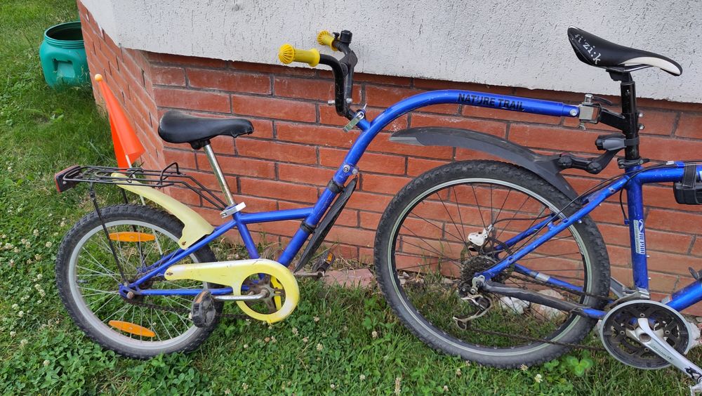 Bicicleta tandem pentru copii
