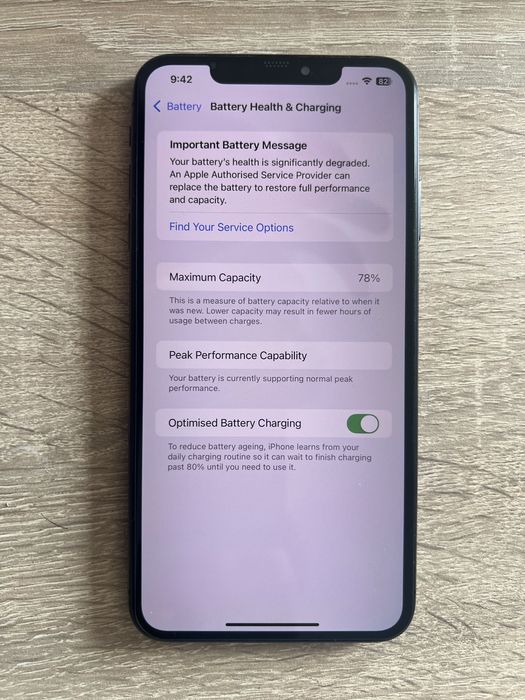 iPhone XS Max, 256GB, Space Gray като нов