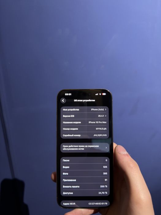 iPhone 16 pro max