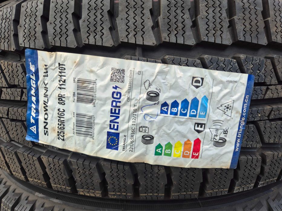 4 Anvelope de IARNA - 225/65/16C - TRIANGLE - NOI - DOT 2021 !