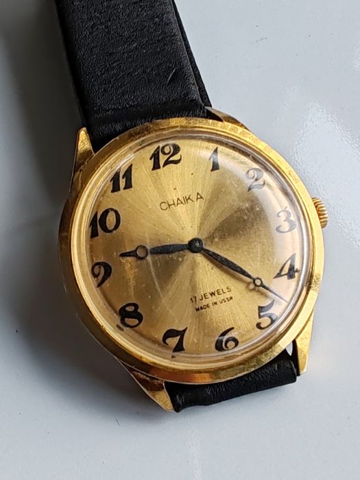 Ceas Chaika Placat cu aur Mecanic 30,5 mm Dama