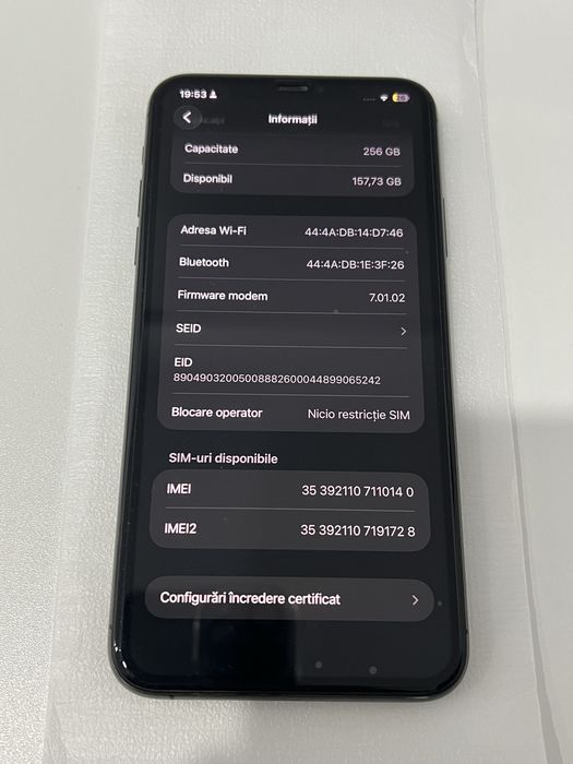 Iphone 11 Pro Max 256GB Neverlock