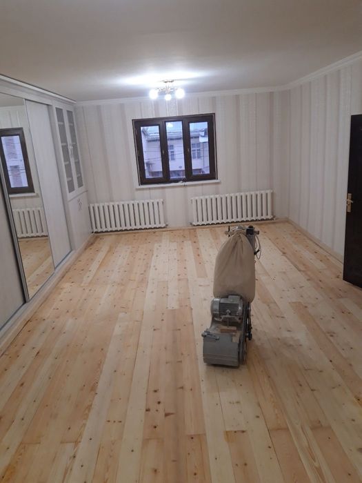 Шлифовка пол-паркет