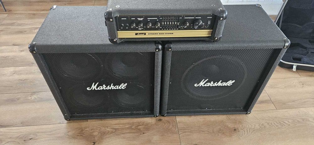 Marshall dynamic bass system set amplificator si 2 boxe 600 w