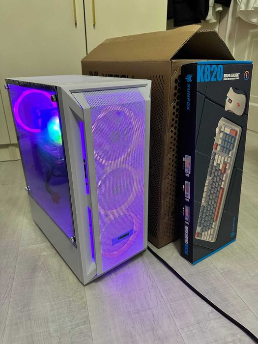 Игровой компьютер(кейс) Проц 12 ядер / RX 5500XT DDR6 8GB / ОЗУ 32ГБ