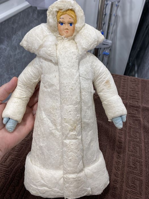 Снегурочка ватная Ссср