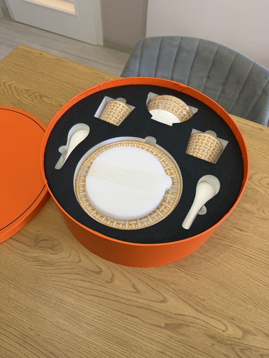 Hermes Mosaique au 24 сет комплект за хранене за двама