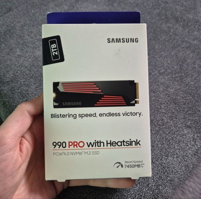 SSD Samsung 990 PRO 2TB Heatsink, PCIe Gen 4.0 x4, NVMe, M.2., Nou