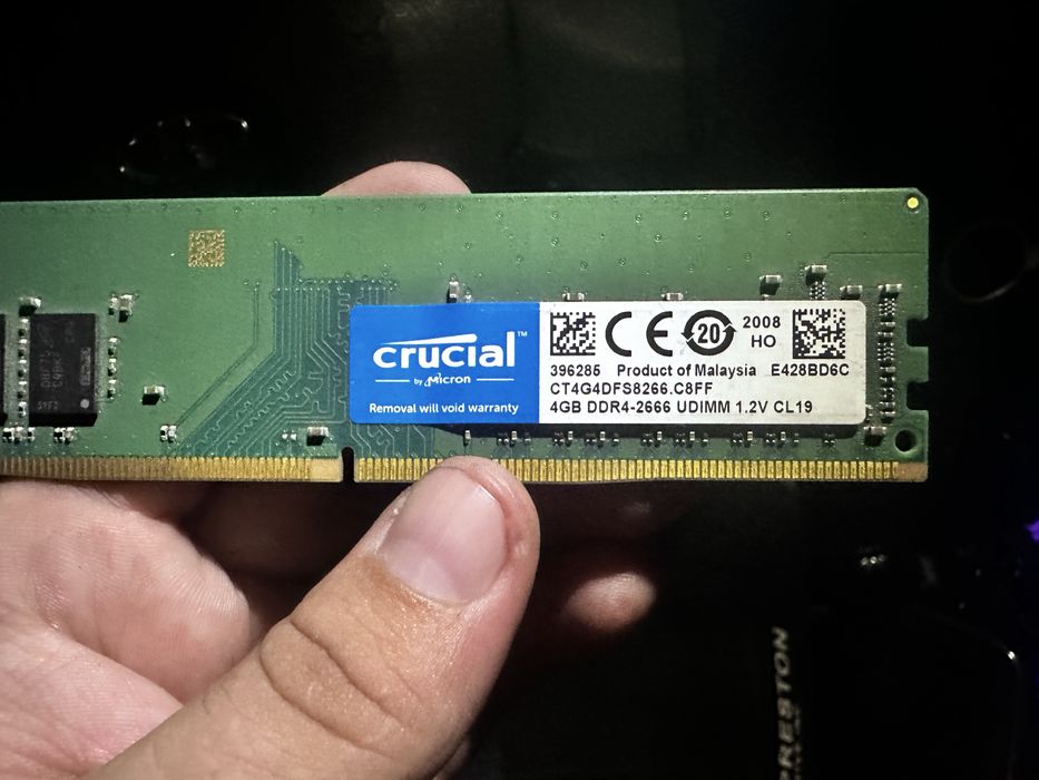 Оперативка память DDR3/DDR4