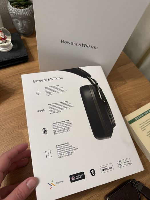 Căști Bowers & Wilkins PX8 S2 Onyx Black