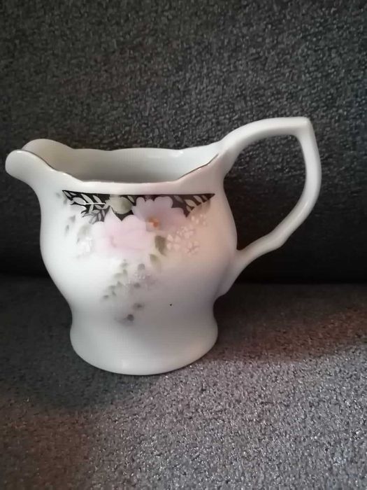 посуда, тарелка, чайник, блюдца