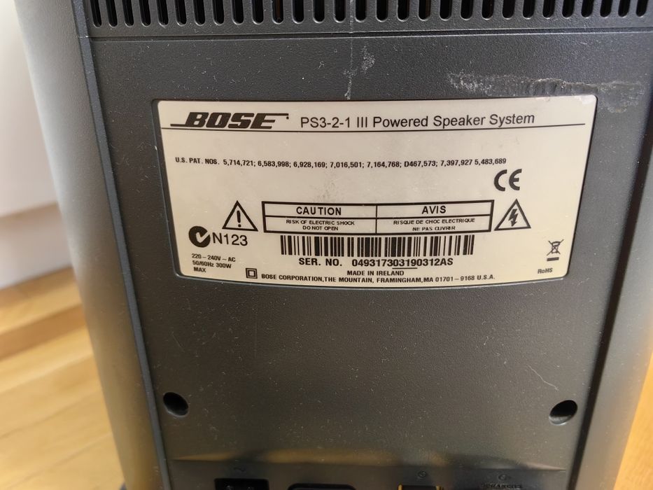 Bose 321 seria III
