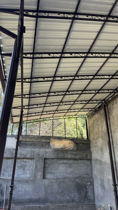 naves reshotka darvoza ворота решётка перила оргождения навес лексан