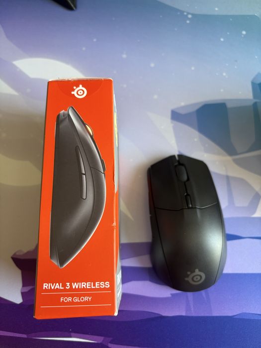 Steelseries mouse gaming wireless Rival 3