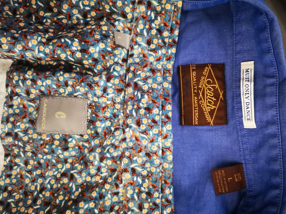 Ризи Scotch and soda, Carducci и Зимна жилетка с караку