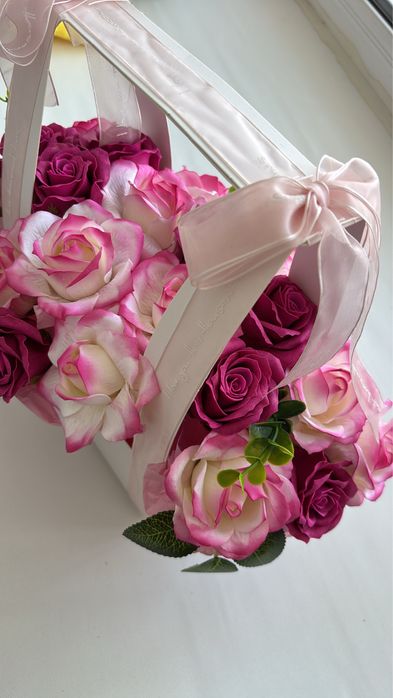 букет из мыльных роз