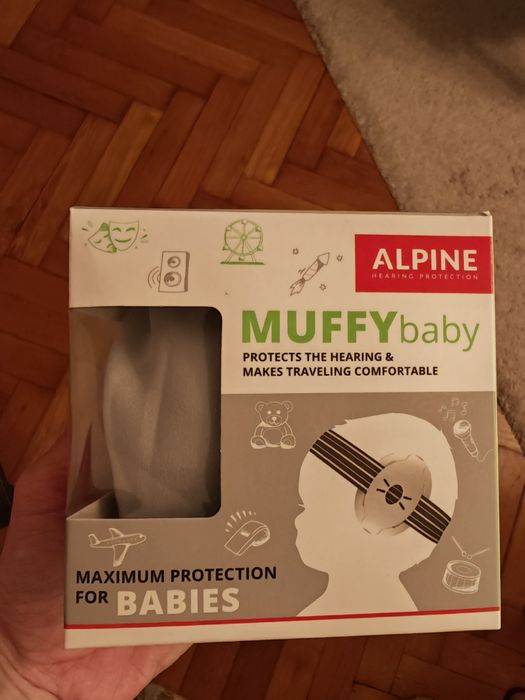 Căști antifonice bebeluși Alpine Muffy baby