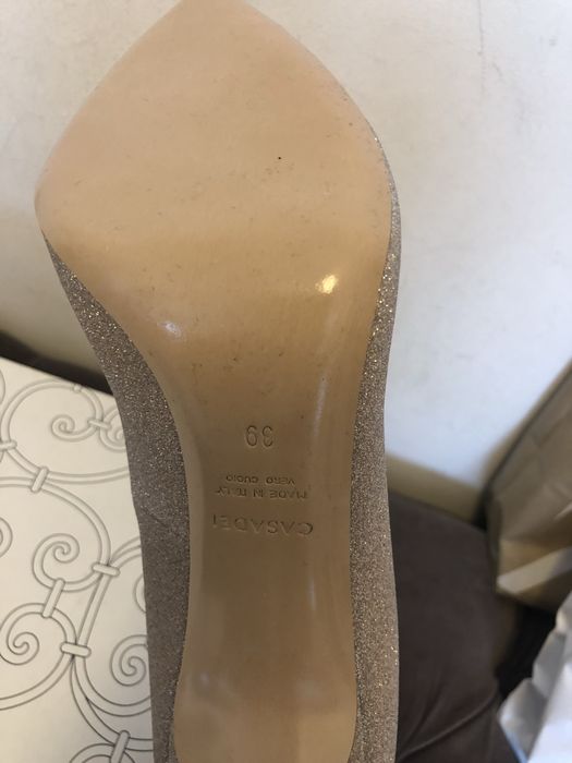 Pantofi glitter CASADEI superbi