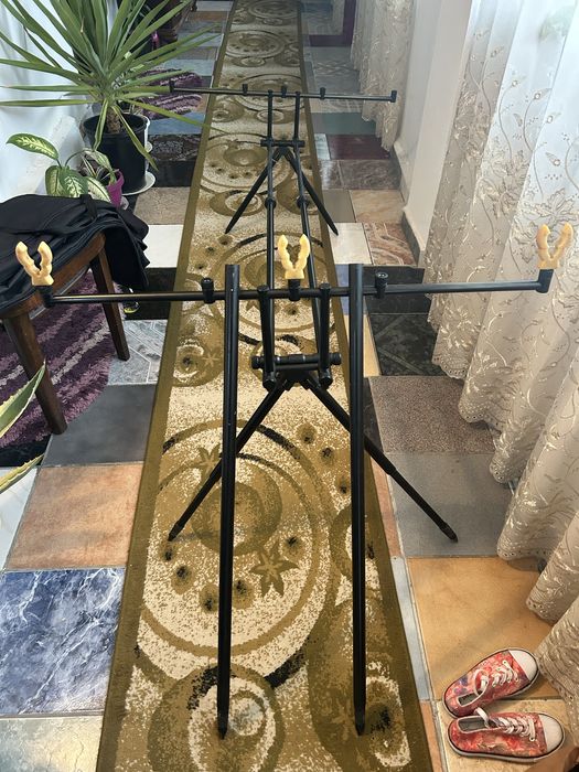 Lansete FL X30 de 3,90 rodpod FL si mulinete FL Strategist 14000