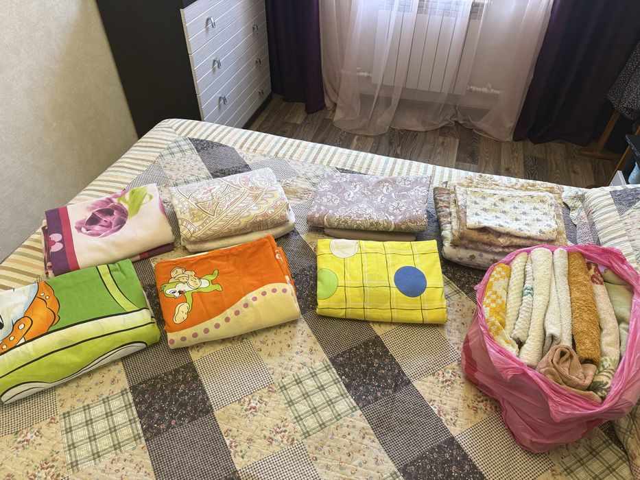 Отдаю бесплатно постельное белье
