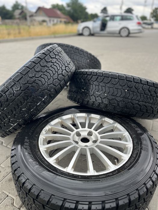 Set 4 jante OZ Italia + anvelope de iarnă Dunlop Grandtrek SJ5 265/60 R18