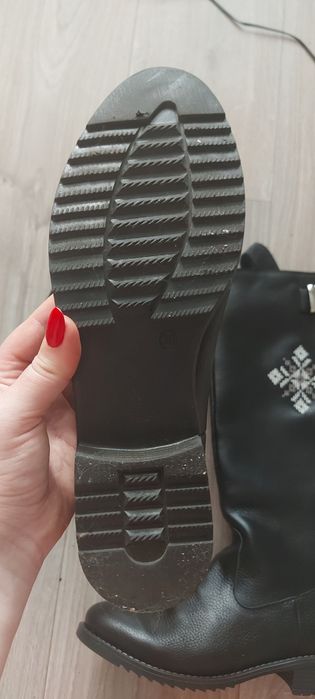 Cizme piele Iutta Maiastra