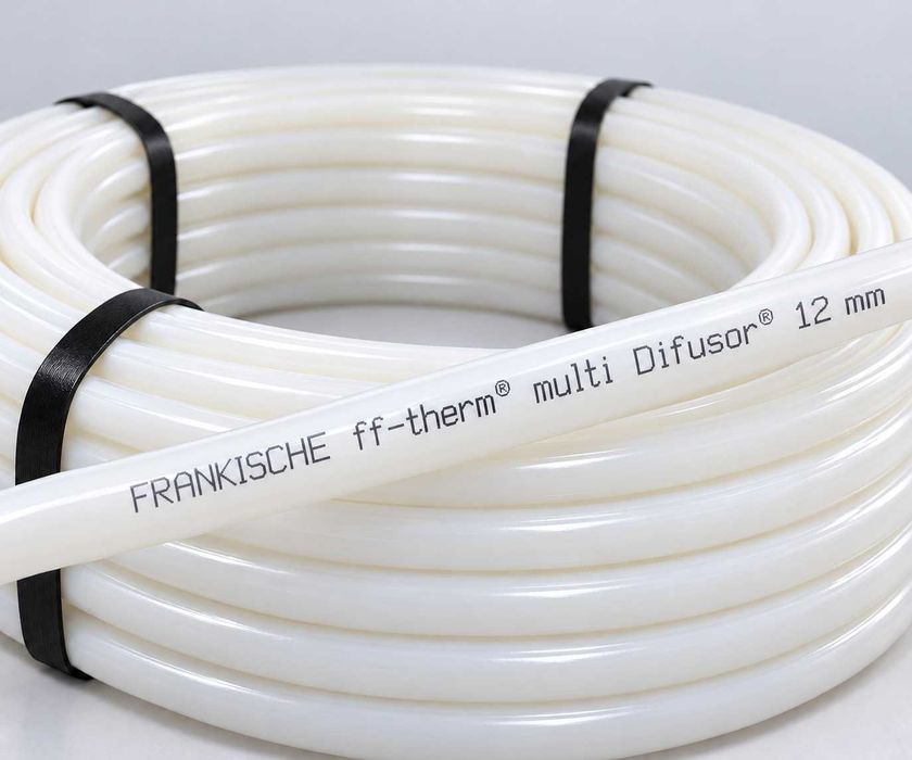 Teava FRANKISCHE 12 x 2  mm – 500 m – încălzire/răcire pardoseală (BJØRN) – NOU