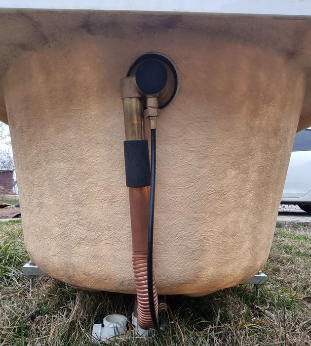 Cada baie acril rectangulara 170x80 cm