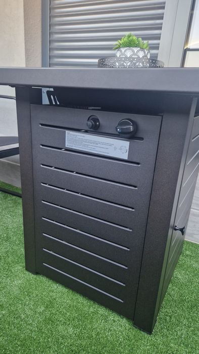 Газово огнище, маса