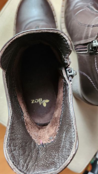 Зимни боти от естествена кожа iloz