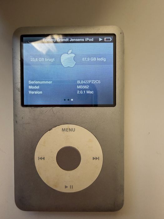 Ipod clasic 120gb a1238 perfect functional