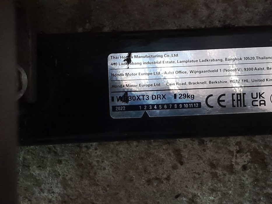Vand motopompa Honda originala,foarte putin folosita.