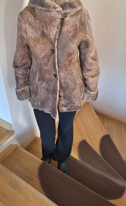 Cojoc DAMA Italian Blana Naturala NOU