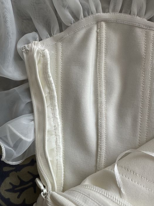 Karen Millen бандажна рокля с органза