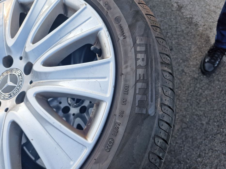 Гуми с Джанти за Mercedes S class W222 245/50 R 18 Pirelli 2022 dot