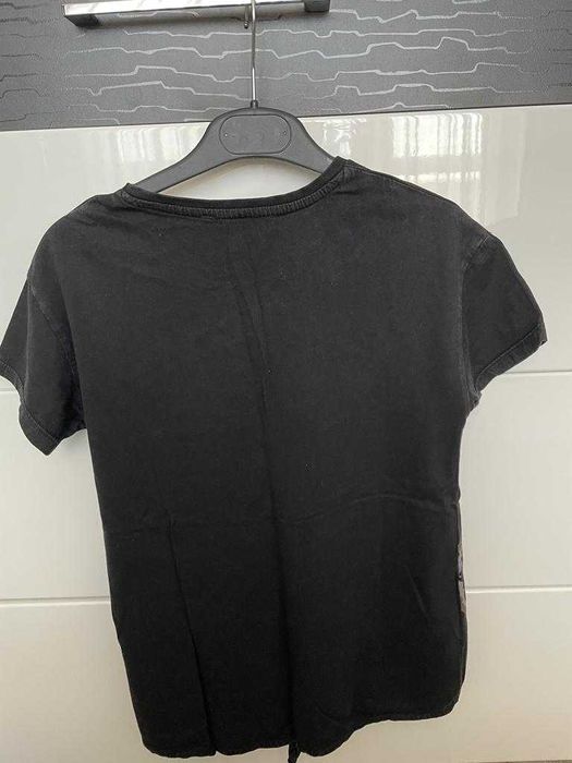 Desigual - Tricou negru fete