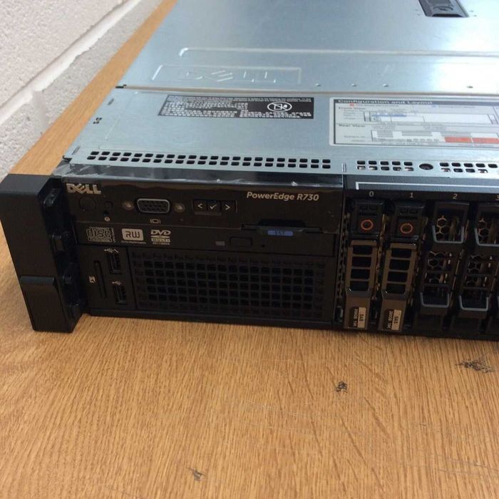 3бр Dell PowerEdge R730 сървър, 64/32GB, H730 RAID