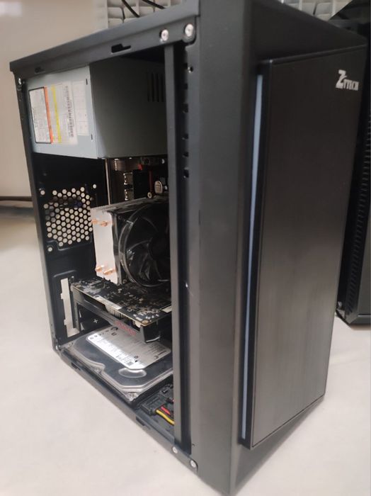 Бюджетный Игровой ПК Xeon E5 2600 / Rx 550 Sapphire / 8/2 ГБ /