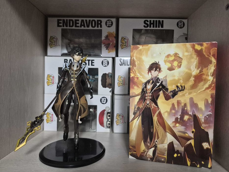 Figurina Genshin Impact Anime - Zhongli, Cutie