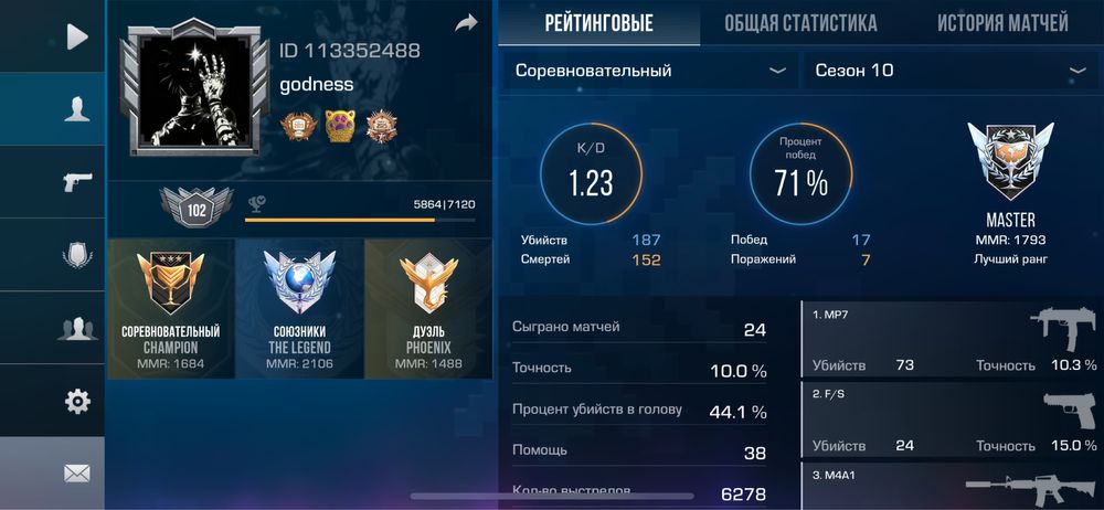 аккаунт со2, без возврата