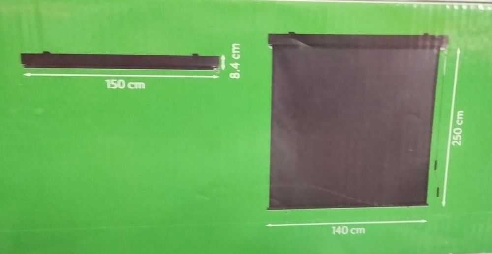 Продавам външна щора- тип  маркиза размери 140/250