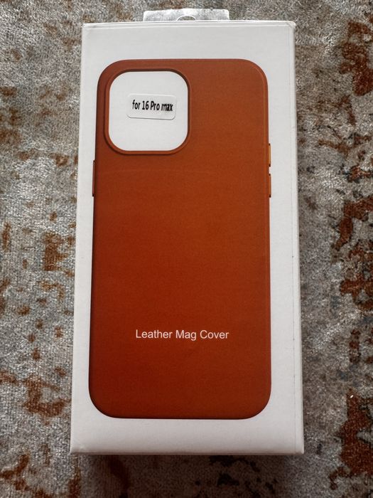 Husa din piele naturala Iphone 16 Pro max - NOUA