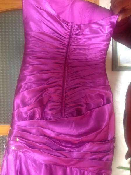 Рокля от сатен