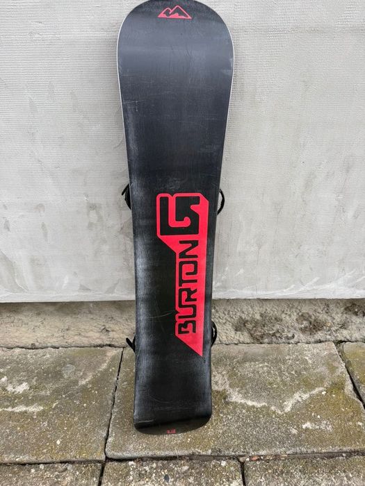 Placa snowboard Burton Cruzer V-Rocker 154cm wide cu legături Burton