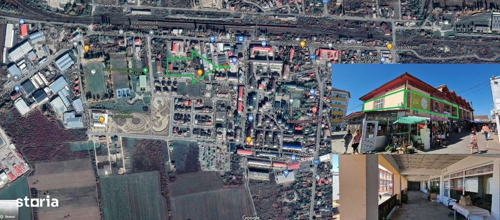 Inchiriere 168mp -spatiu comercial in Titu, Dambovita