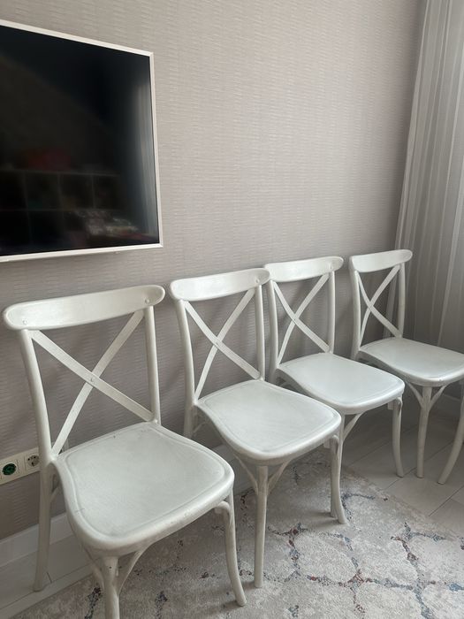 Стулья белые под икеа