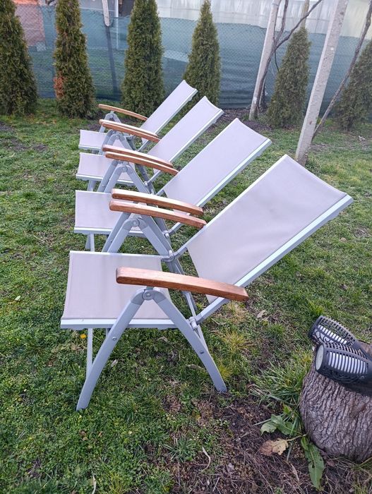 Сгъваеми алуминиеви столове