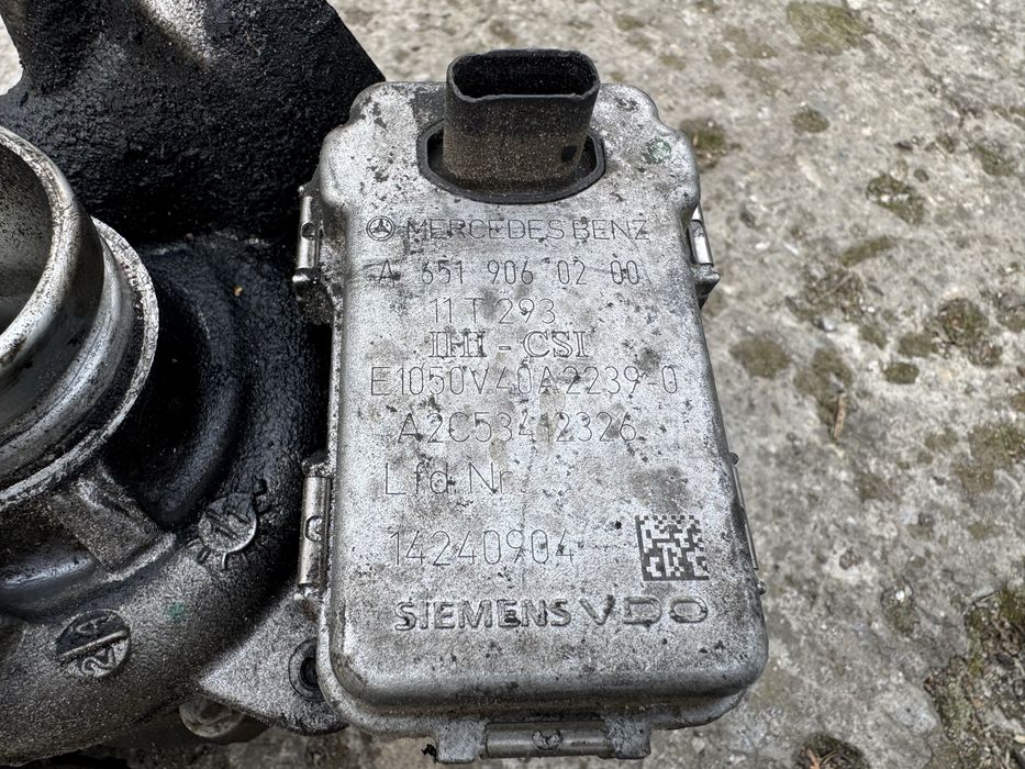 Турбо за двигател на Mercedes  ОМ651 2.2CDI